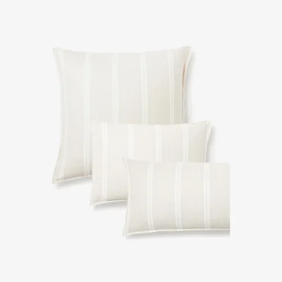 Westwing Striped Flannel Pillowcase Belinda