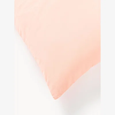 Westwing Cotton Percale Pillowcase Roya with Embroidered Inscription