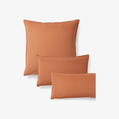 Westwing Washed Cotton Percale Pillowcase Debbie