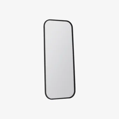 Barker and Stonehouse Black Frame Leaner Mirror