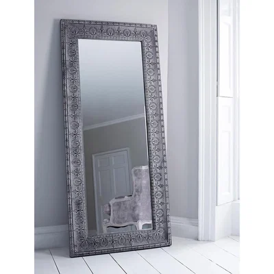 Cox and Cox Ava Embossed Full Length Mirror