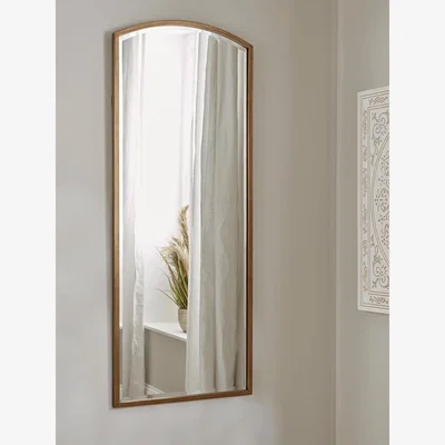 Cox and Cox Antique Gold Arch Top - Full Length Mirror