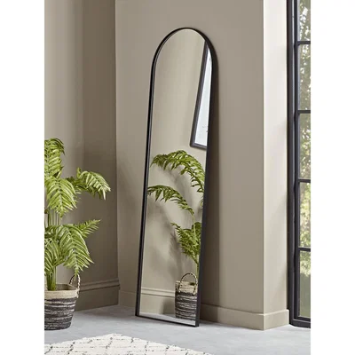 Cox and Cox NEW Slim Arch Mirror - Black