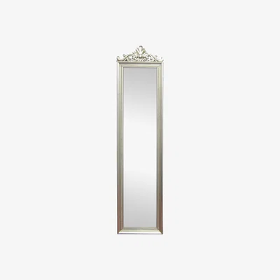 Dunelm Ornate Cheval Full Length Mirror Silver Effect