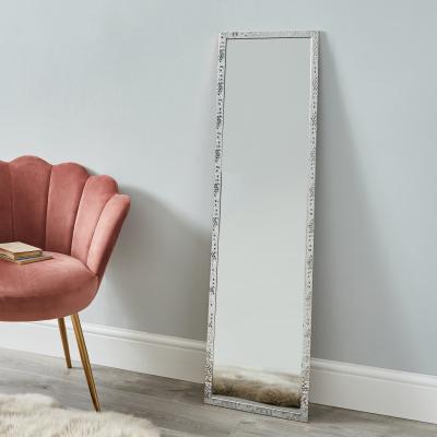 Dunelm Silver Effect Full Length Mirror Silver Effect