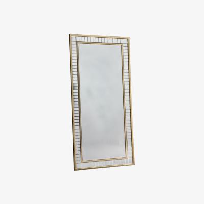 Dunelm Janko Leaner Mirror 156cmx76cm Gold Effect