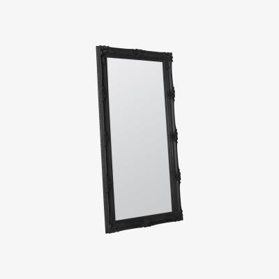Dunelm Abbey Black 165x80cm Leaner Mirror Black