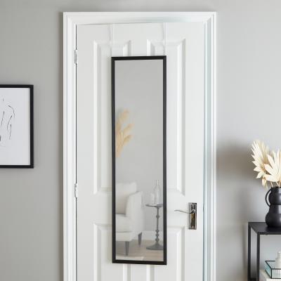 Dunelm Overdoor Mirror Black