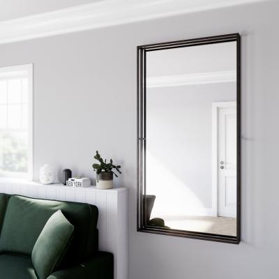 Dunelm London Rectangle Full Length Mirror, 150x80cm Black