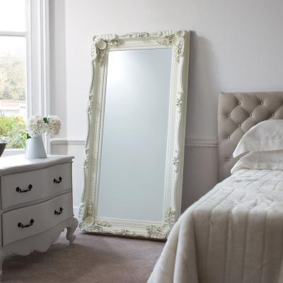 Dunelm Louis Cream 176x90cm Leaner Mirror Cream