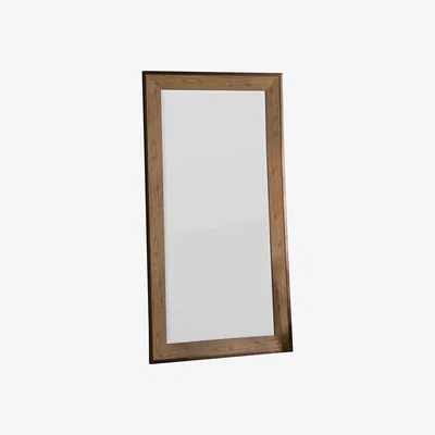 Furniture Village Barrington Leaner Mirror - Brown