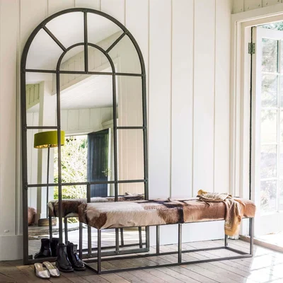 Graham & Green Large Window Pane Mirror