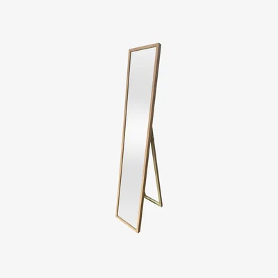 Habitat Habitat Full Length Cheval Mirror - Oak