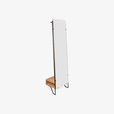 Heal's Heal's Brunel Lean Mirror With Hanging Space - Heal's UK Bedroom Furniture