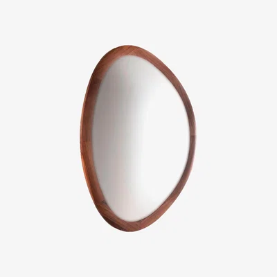 Heal's Porada Giolo Wall Mirror Walnut Large - Heal's UK Furniture