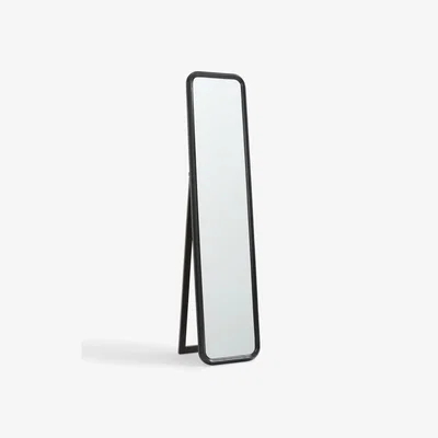 John Lewis John Lewis Timeless Full-Length Cheval Mirror, 174 x 40cm, Black