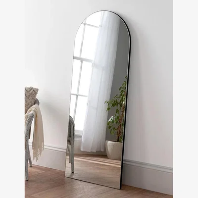 John Lewis Yearn Delicacy Arched Wood Frame Wall/Leaner Mirror