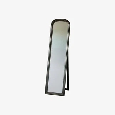 Knees Keisha Extra Large Arched Cheval Mirror - Brass