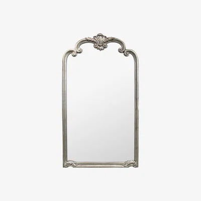 Knees Hastings Extra Large Rectangle Leaner Mirror - Silver