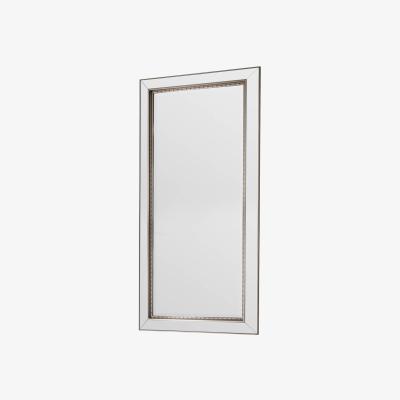 Knees Wooler Extra Large Rectangle Leaner Mirror - Silver
