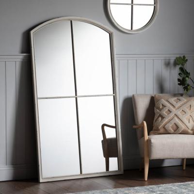 Knees Chichester Large Arched Leaner Mirror - White