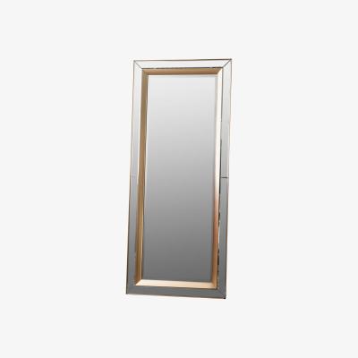 Knees Malling Extra Large Rectangle Leaner Mirror - Gold