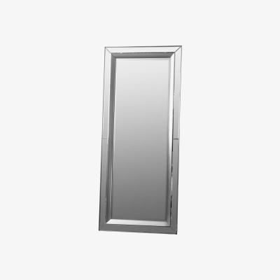 Knees Saddie Extra Large Rectangle Leaner Mirror - Silver