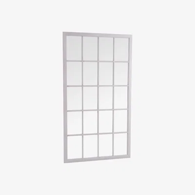 Knees Nonna Extra Large Rectangle Leaner Mirror - Grey