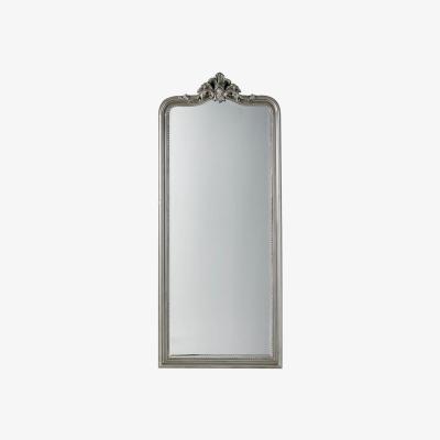 Knees Sylvia Extra Large Rectangle Leaner Mirror - Silver