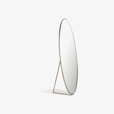 La Redoute Koban Oval Metal Psyche Mirror, H169.5cm