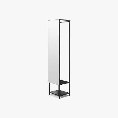 Made.com Seta Full-Length Storage Mirror, Black
