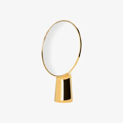 Made in Design Cyclope Free standing mirrors - H 46,5 cm by Moustache Gold