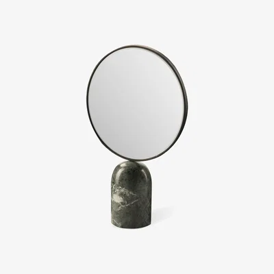 Made in Design Round Free standing mirrors - / Marble by Pols Potten Green