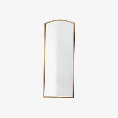 Olivia's Gallery Direct Antique Gold Full Length Higgins Arch Mirror
