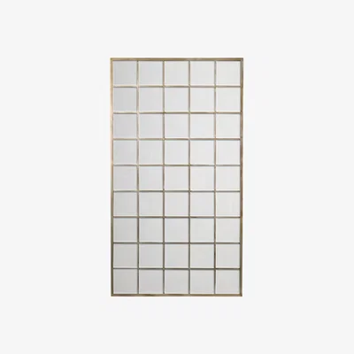 Olivia's Libra Blakely Floor Standing Leaning Mirror Gold 100 x 180cm