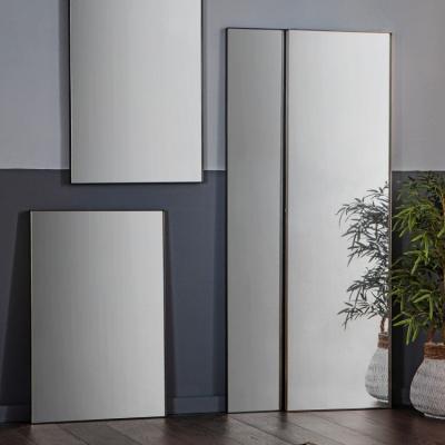 Olivia's Gallery Interiors Hurston Leaner Mirror in Black | Outlet / Black