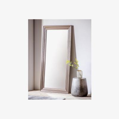 Olivia's Gallery Interiors Erskine Leaner Pewter Mirror | Outlet