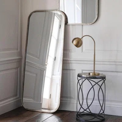 Olivia's Gallery Direct Logan Leaner Mirror / Black / Full Length