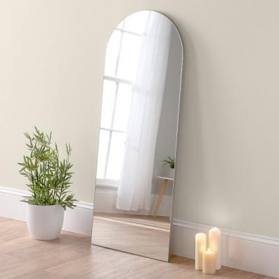 Olivia's Olivia's Cora Full Length Arched Mirror in Silver - 150x60cm