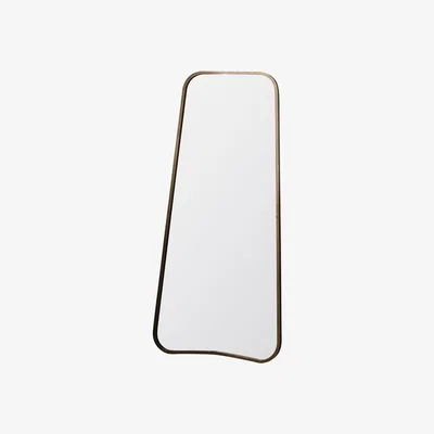 Olivia's Gallery Direct Kurva Leaner Mirror Gold | Outlet