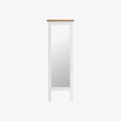 Downtown Trentham White Cheval Mirror