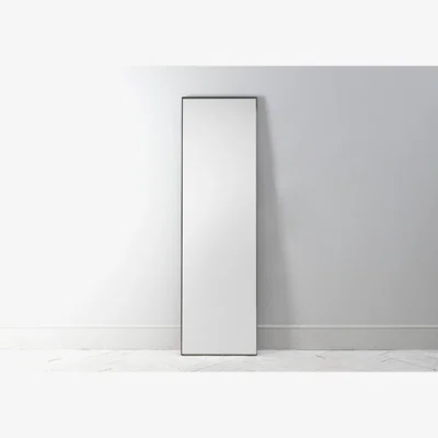 Perch and Parrow Jameson Standing Mirror in Bronze