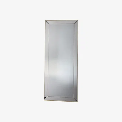 Perch and Parrow Yorkton Standing Mirror in Gold