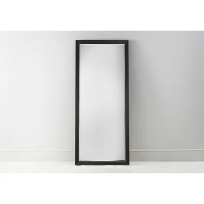 Perch and Parrow Skylar Standing Mirror in Black