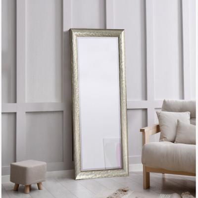 The Range Liberty Textured Lean To Mirror - Silver