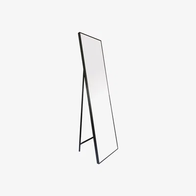 The Range Freestanding Metal Mirror