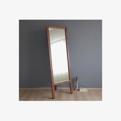 The Range Floor Standing Mirror - Walnut