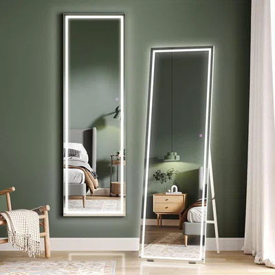 The Range LED Dimmable Full-Length Mirror - White