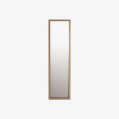 The Range Wood Effect Over The Door Mirror