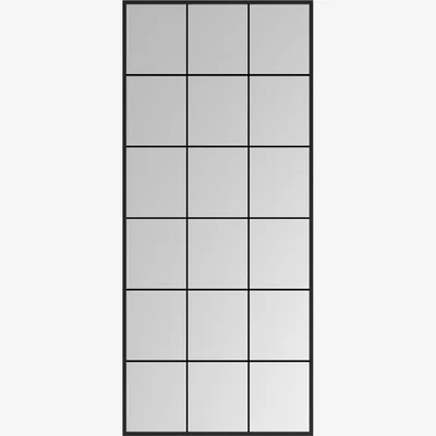 The Range Indoor/Outdoor Window Mirror - Black / 160cm